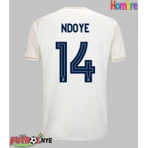 Camiseta Nottingham Forest Dan Ndoye #14 Visitante Equipación 2025-26 manga corta